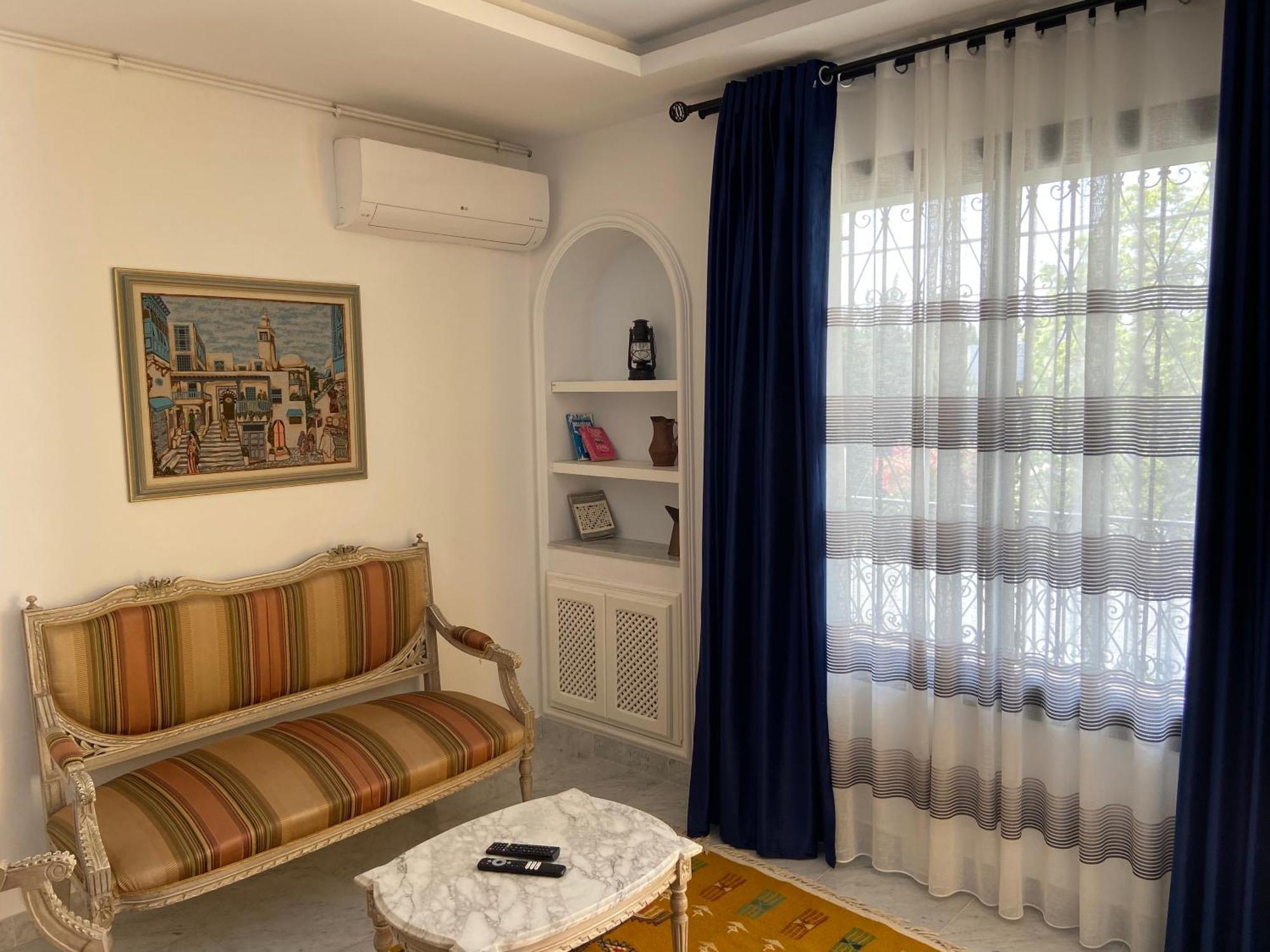Marsa - Sidi Bousaid Lovely Authentic Apartment Ла-Марса Экстерьер фото