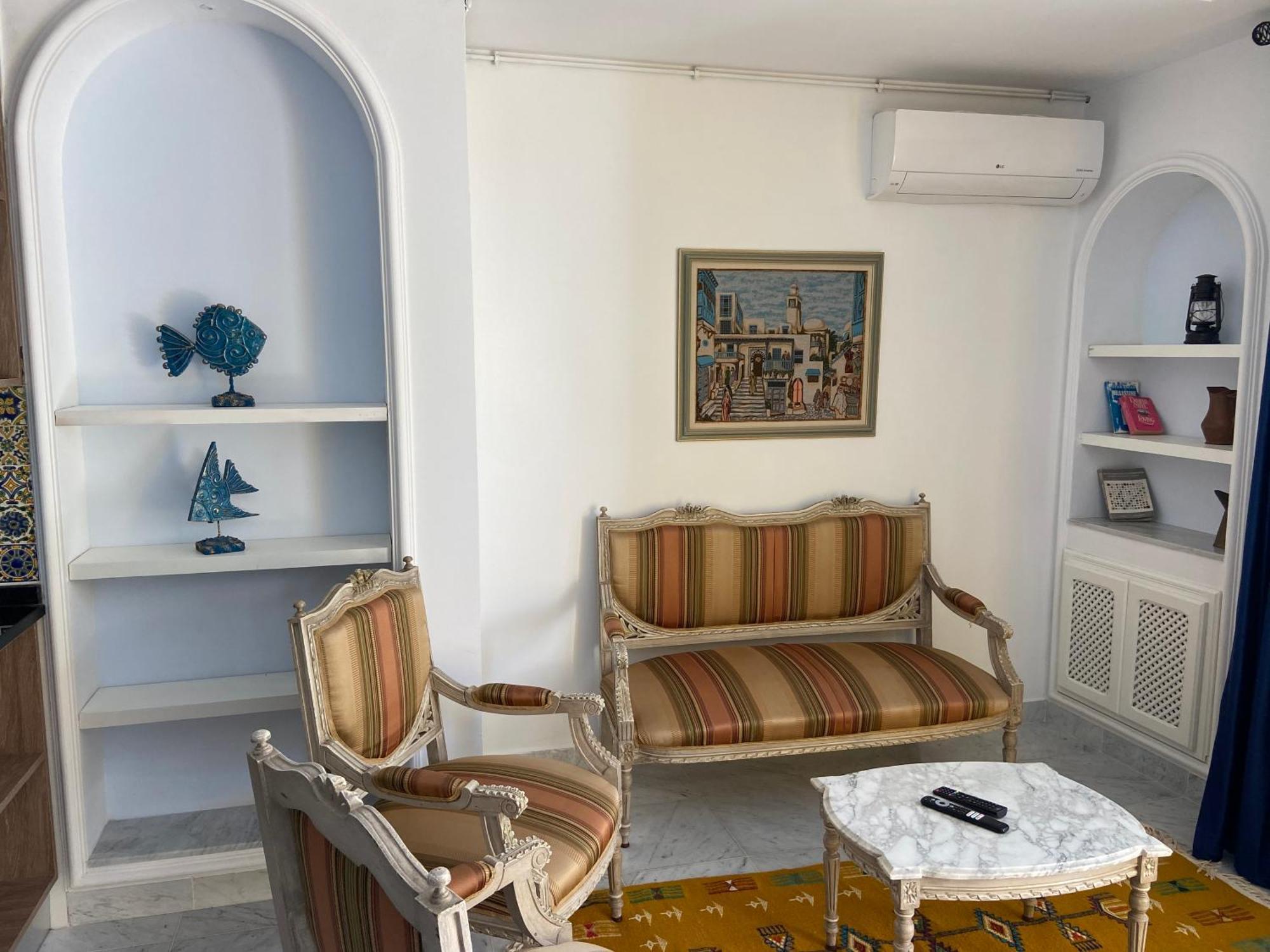 Marsa - Sidi Bousaid Lovely Authentic Apartment Ла-Марса Экстерьер фото