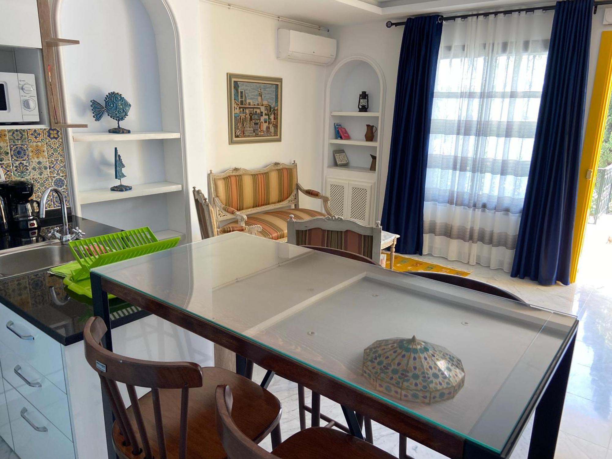 Marsa - Sidi Bousaid Lovely Authentic Apartment Ла-Марса Экстерьер фото